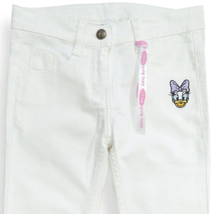 Long Pants / Celana Panjang Anak Perempuan / Daisy Duck Off White