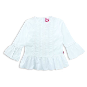 Shirt / Kemeja Anak Perempuan / Rodeo Junior Casual Style White