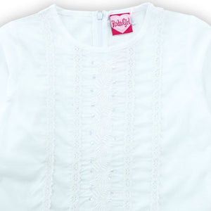 Shirt / Kemeja Anak Perempuan / Rodeo Junior Casual Style White