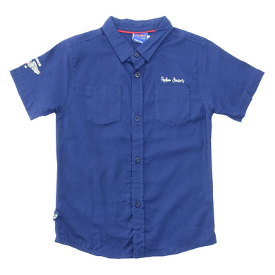 Shirt / Kemeja Anak laki-laki / Rodeo Junior Blue Art