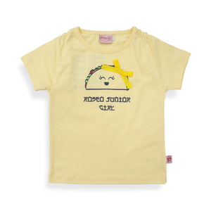T Shirt / Atasan Anak Perempuan / Rodeo Junior Yellow Ribbon