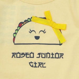 T Shirt / Atasan Anak Perempuan / Rodeo Junior Yellow Ribbon