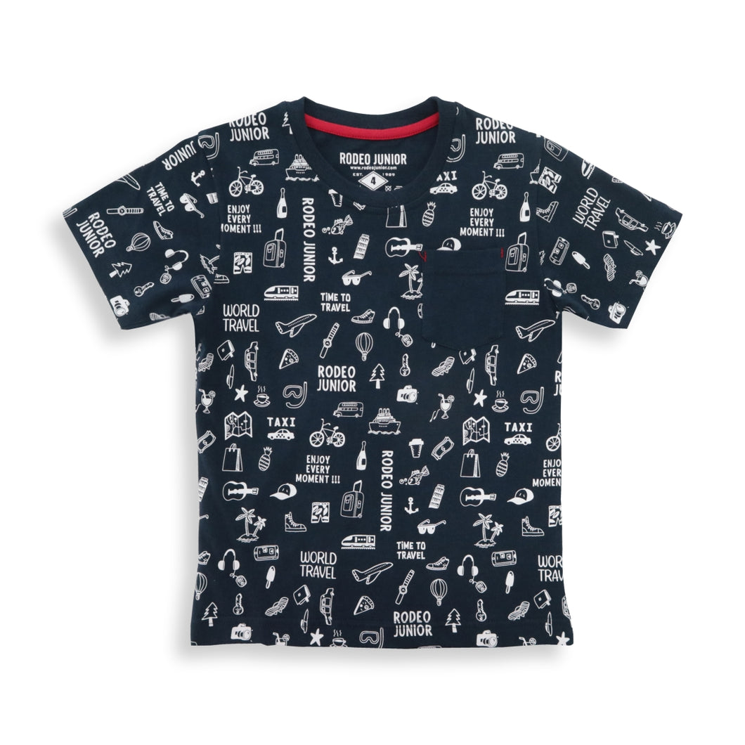 T-Shirt / Kaos Anak Laki / Rodeo Junior Traveling