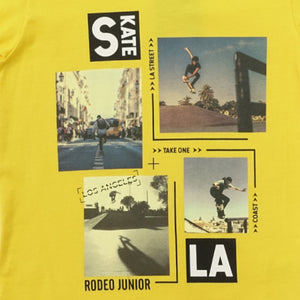T-Shirt / Atasan Anak Laki / Rodeo Junior With Skate Print