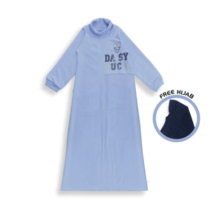 Dress / Dress Anak Perempuan / Daisy Feast Blue