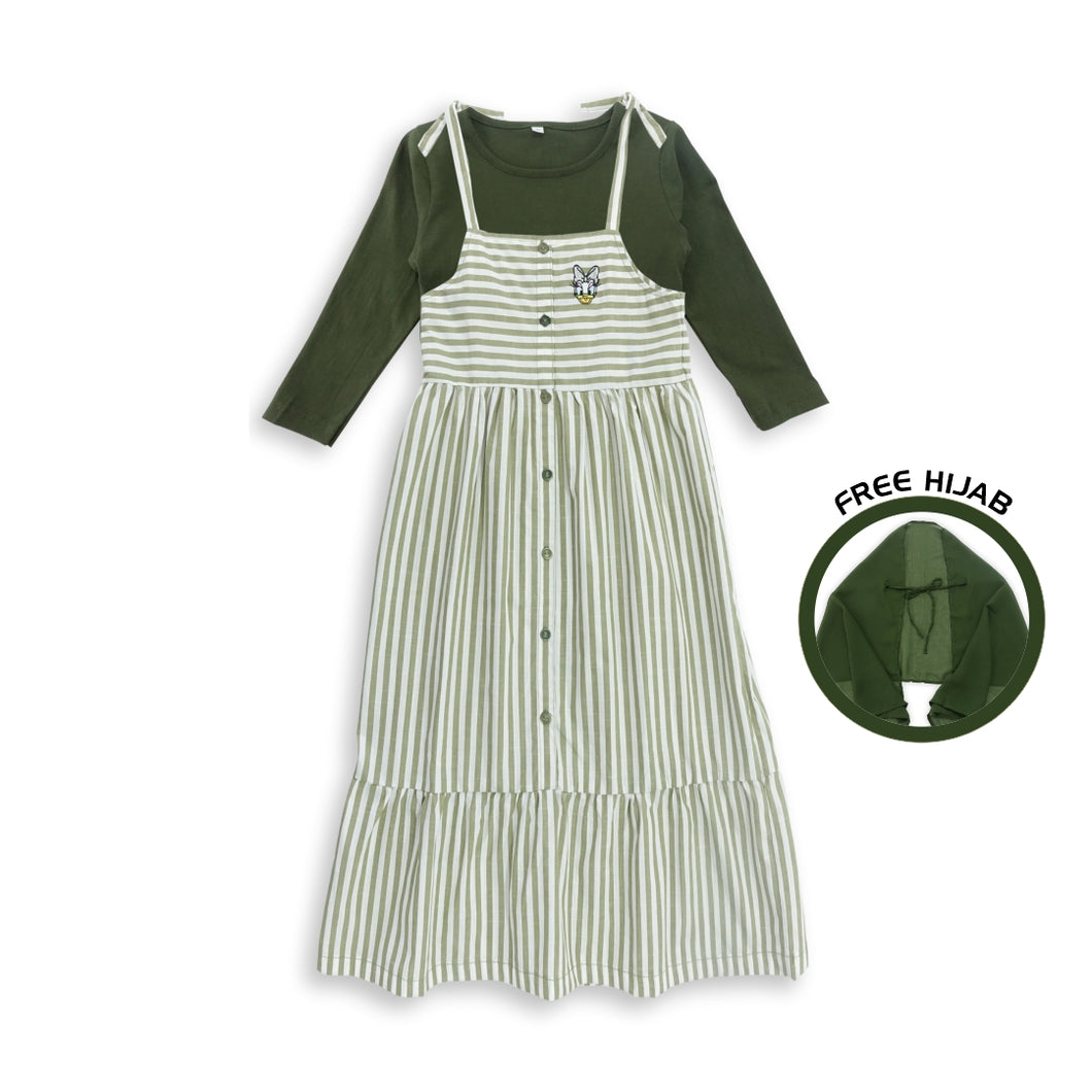 Dress / Dress Anak Perempuan / Rodeo Junior Girl Greenable
