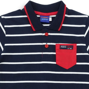 T-Shirt / Kemeja Anak Laki / Rodeo Junior Red Pocket