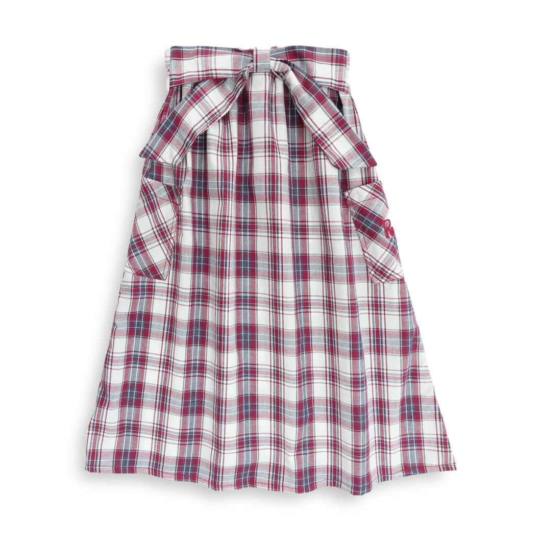 Long Skirt / Rok Panjang Anak Perempuan / Rodeo Junior Girl Red Checked