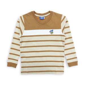 T-Shirt / Kaos Anak Laki / Donald Duck Stripes Browny