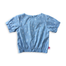 Load image into Gallery viewer, Blouse / Atasan Anak Perempuan / Rodeo Junior Girl Litle Flower Blue