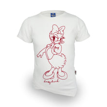 Load image into Gallery viewer, Shirt / Kaos Anak Perempuan / Daisy Dancing White