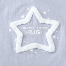 Load image into Gallery viewer, Tshirt / Kaos Anak Perempuan / Rodeo Junior Girl Glittery Star Purple