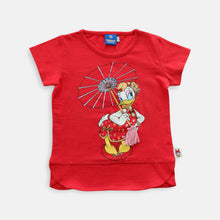 Load image into Gallery viewer, Tshirt/ Kaos Anak Perempuan/ Daisy Duck Umbrella