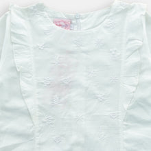 Load image into Gallery viewer, Shirt/ Kemeja Anak Perempuan/ Rodeo Junior Girl White Flower