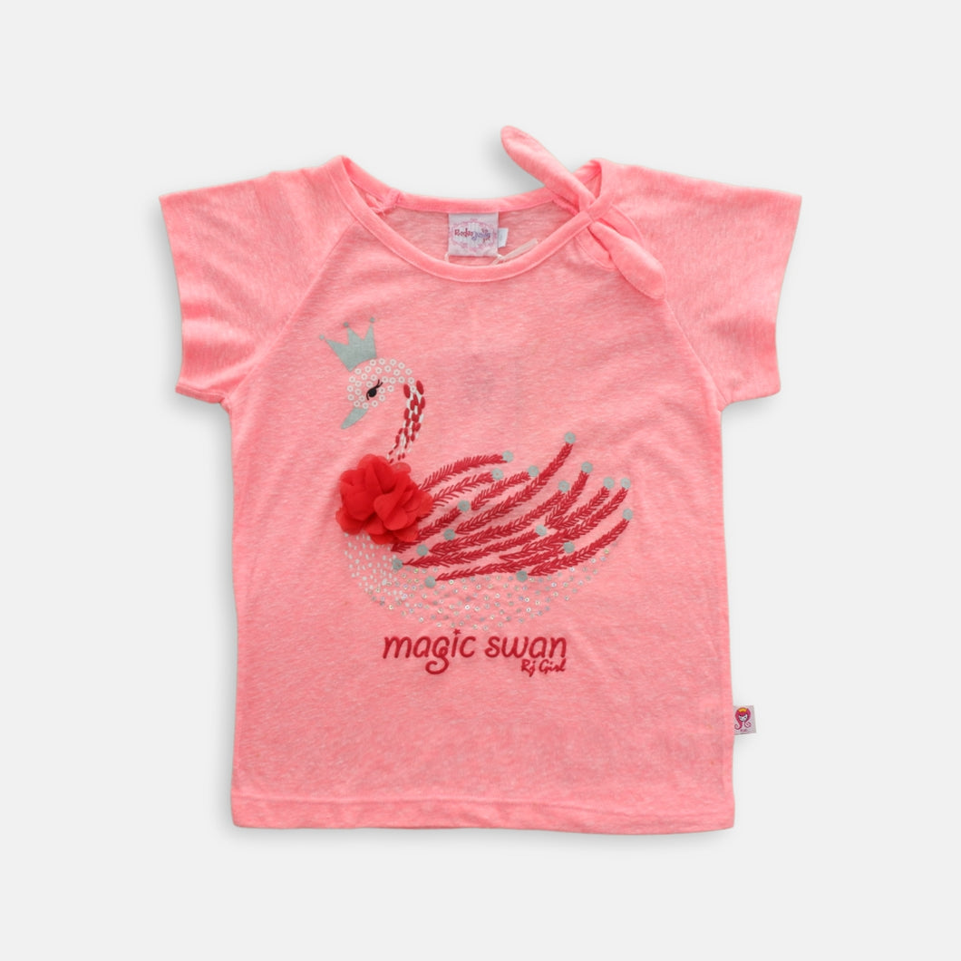Tshirt/ Kaos Anak Perempuan/ Rodeo Junior Girl Magic Swan