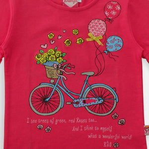 Blouse/ Blus Anak Perempuan/ Rodeo Junior Girl Bicycle