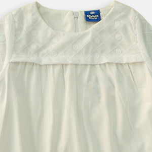 Shirt/ Kemeja Anak Perempuan/ Daisy Duck White Lovely