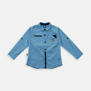 Shirt/ Kemeja Anak Laki/ Donald Duck Blue Ocean
