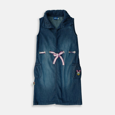 Vest/ Rompi Anak Perempuan/ Daisy Duck Denim Vest