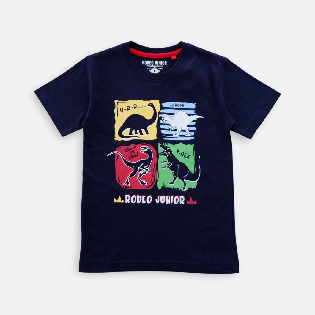 Tshirt/ Kaos Anak Laki/ Rodeo Junior Dinosaur