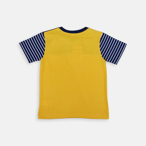 Tshirt/ Kaos Anak Laki/ Rodeo Junior Yellow Tshirt with Stripe