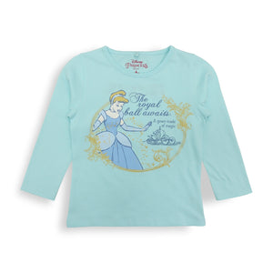 T Shirt / Kaos Anak Rensia x Rodeo Junior Girl / Disney Princess Cinderella