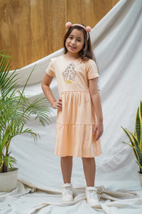 Dress Anak / Rensia x Rodeo Junior Girl / Disney Princess Belle