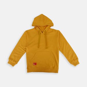 Sweater Hoodie Anak/ Kidou X Kezia Karamoy Patch Label Yellow