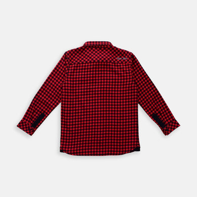 Shirt/ Kemeja Anak Laki/ Rodeo Junior Red Checked Shirt