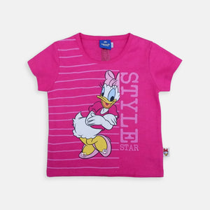 Tshirt/ Kaos Anak Perempuan/ Daisy Duck Style Star F