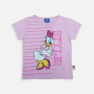 Tshirt/ Kaos Anak Perempuan/ Daisy Duck Style Star P