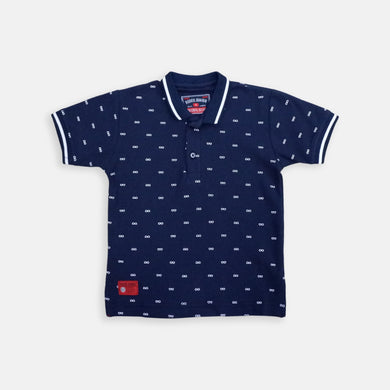 Polo Shirt/ Kaos Polo Anak Laki/ Rodeo Junior Navy Color