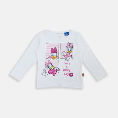 Tshirt/ Kaos Anak Perempuan/ Daisy Duck Lucky Day