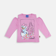 Load image into Gallery viewer, Tshirt/ Kaos Anak Perempuan/ Daisy Duck Castle Flower P