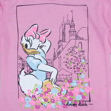Load image into Gallery viewer, Tshirt/ Kaos Anak Perempuan/ Daisy Duck Castle Flower P