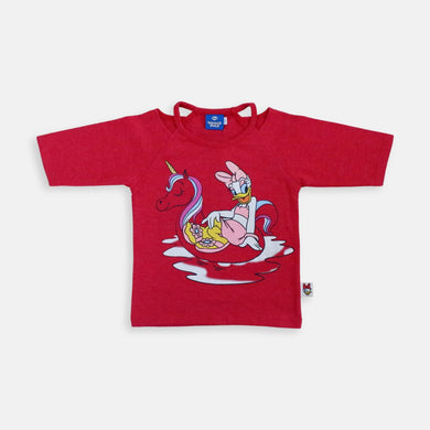 Tshirt/ Kaos Anak Perempuan/ Daisy Duck And Unicorn