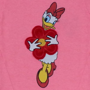 Tshirt/ Kaos Anak Perempuan/ Daisy Duck Flowers Lover O