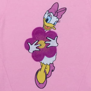 Tshirt/ Kaos Anak Perempuan/ Daisy Duck Flowers Lover P