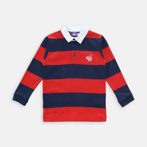 Polo Shirt/ Kaos Polo Anak Laki/ Donald Duck Stripe