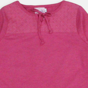 Tshirt/ Kaos Anak Perempuan/ Rodeo Junior Girl Ribbon Pink