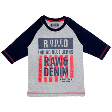Tshirt/ Kaos Anak Laki Misty/ Rodeo Junior Boy Raw and Denim