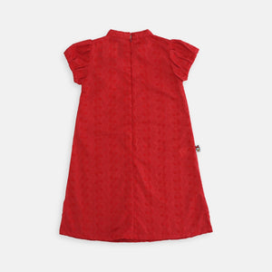 Dress Anak Perempuan Merah/ Daisy Duck Spring Sparkle