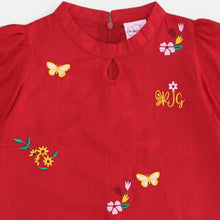 Load image into Gallery viewer, Dress A-line cheongsam/Rodeo Junior Girl/Spring Sparkle
