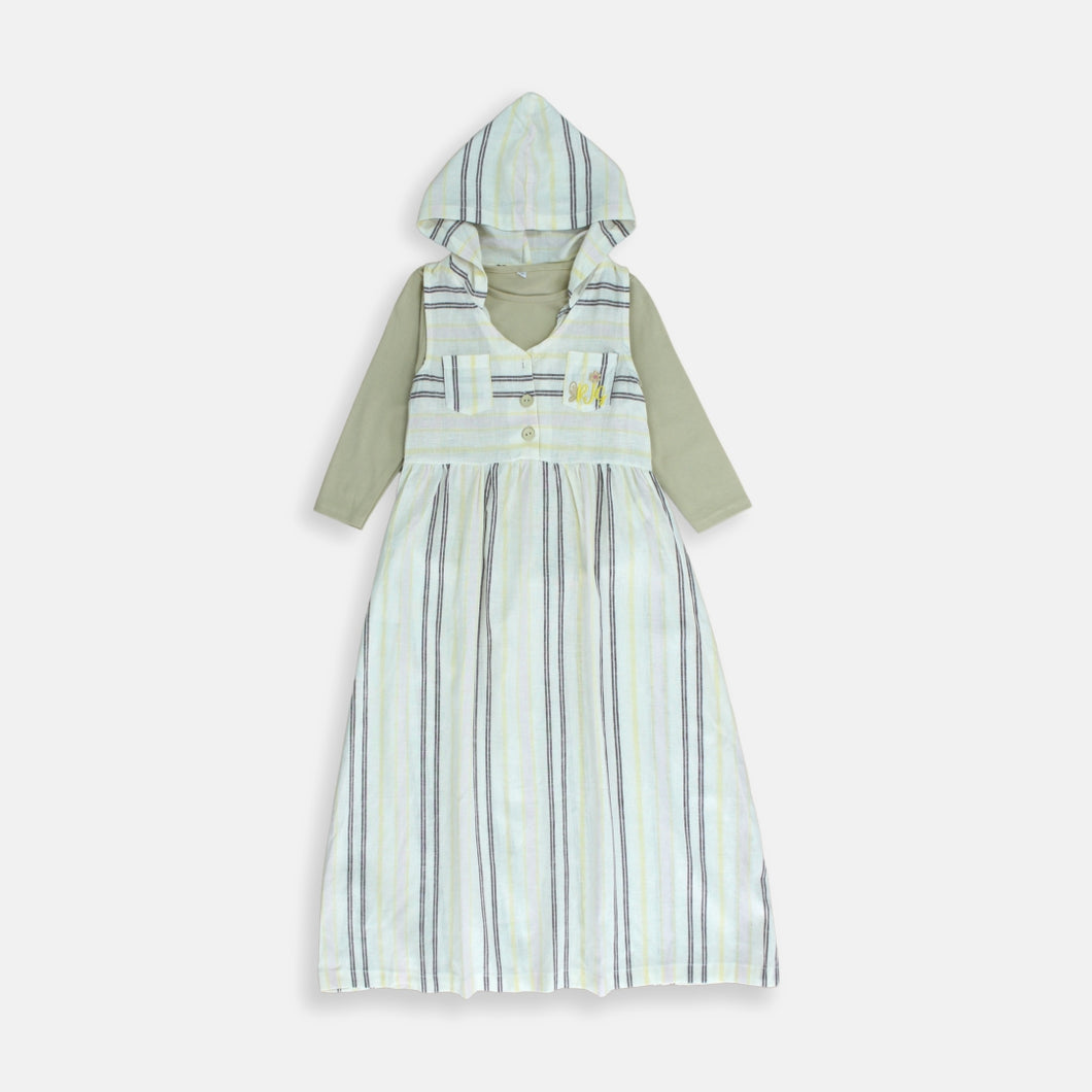 Overal dress/maxi overall anak perempuan/Rodeo Junior Girl/Summer Mood
