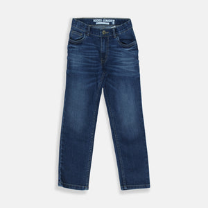 Jeans/ Celana Panjang Denim Anak Laki/ Rodeo Junior White Stitching