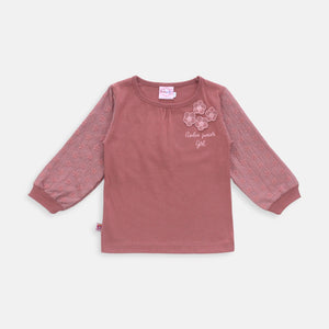 Tshirt/ Kaos anak perempuan Pink/ Rodeo Junior Girl Nature Vibe