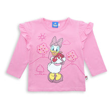 Load image into Gallery viewer, Tshirt/ Kaos Anak Perempuan Pink/ Daisy Duck Apple Tree