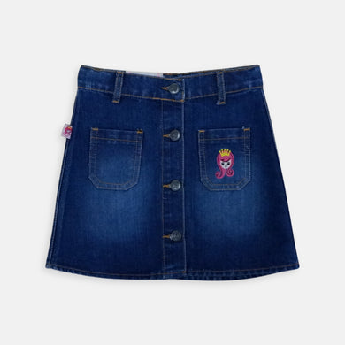 Mini Skirt/ Rok Mini Anak Perempuan Navy/ Rodeo Junior Girl Crown