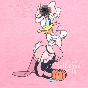 Tshirt/ Kaos Anak Perempuan Pink/ Daisy Duck Halloween