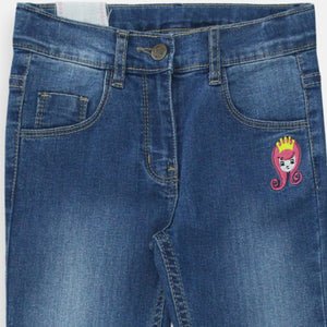 Jeans/ Celana Panjang Denim Anak Perempuan Navy/ Rodeo Junior Girl Sweet Season
